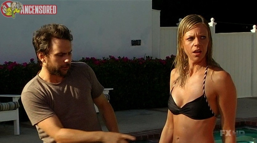 Kaitlin Olson in a short skirt breasts 35