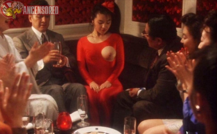 Mirei Asaoka in a short skirt breasts 10