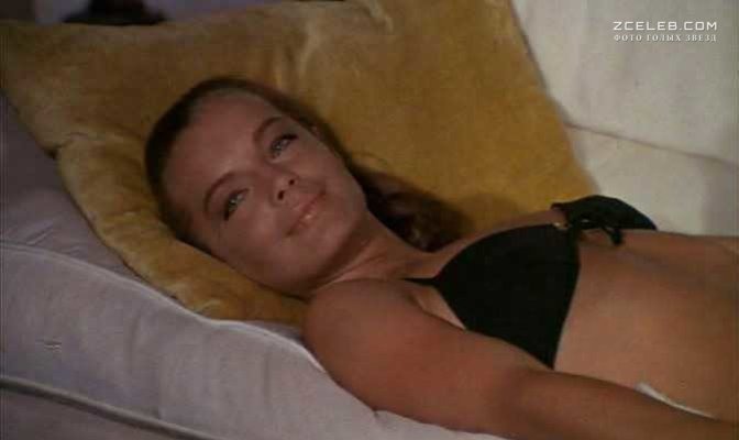 Romy Schneider in a short skirt breasts